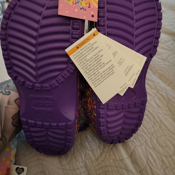 NIB Crocs Lisa Frank Adult Women’s 10/Men's 8 - Picture 11 of 13